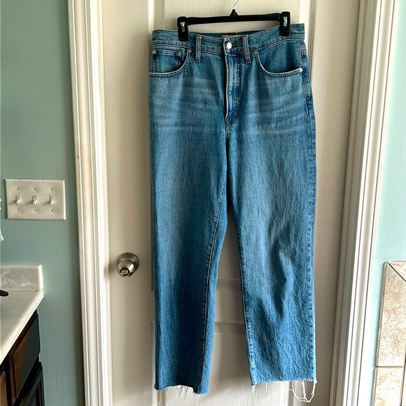 Madewell Perfect Vintage Straight Jean 29T - Picture 1 of 6